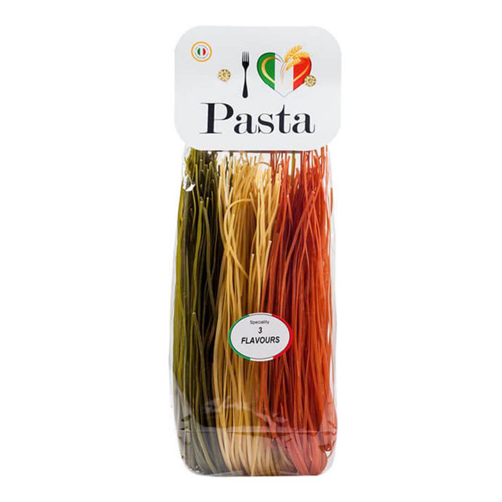 Love Italia 3 Flavour Spaghetti Pasta 500g